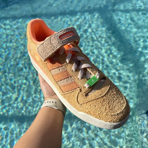 Adidas Originals Forum Low x Snipes Low Peach Tree Men’s Shoes IF7989 - Picture 5 of 13